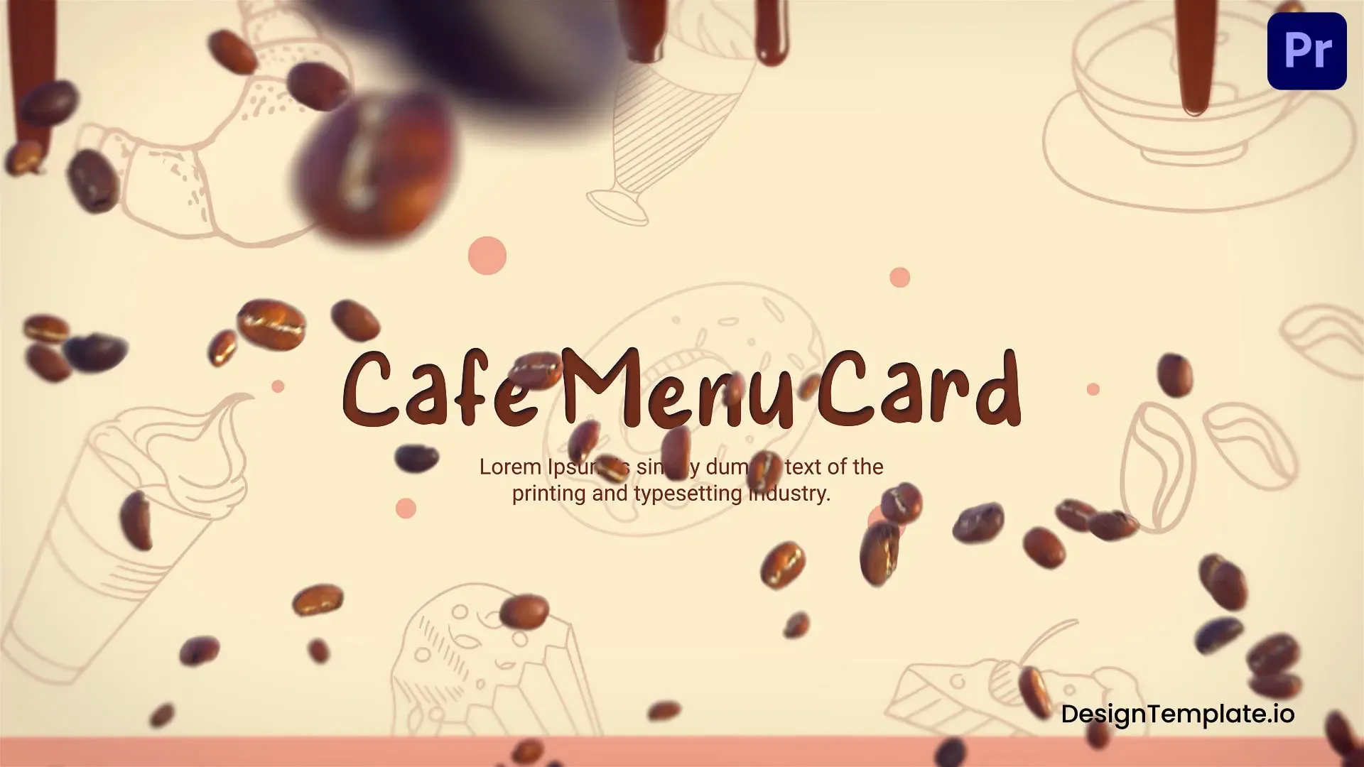 Cafe Menu Card Slideshow
